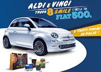 ''Aldi e Vinci'': in palio migliaia di prodotti, buoni spesa da 10 e fino a 500€ e 2 Fiat 500 Logo ''Aldi e Vinci'': in palio migliaia di prodotti, buoni spesa da 10 e fino a 500€ e 2 Fiat 500