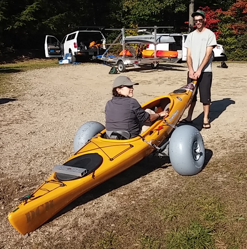 Everyone Outdoors Testing New Adaptive Paddling Equipment