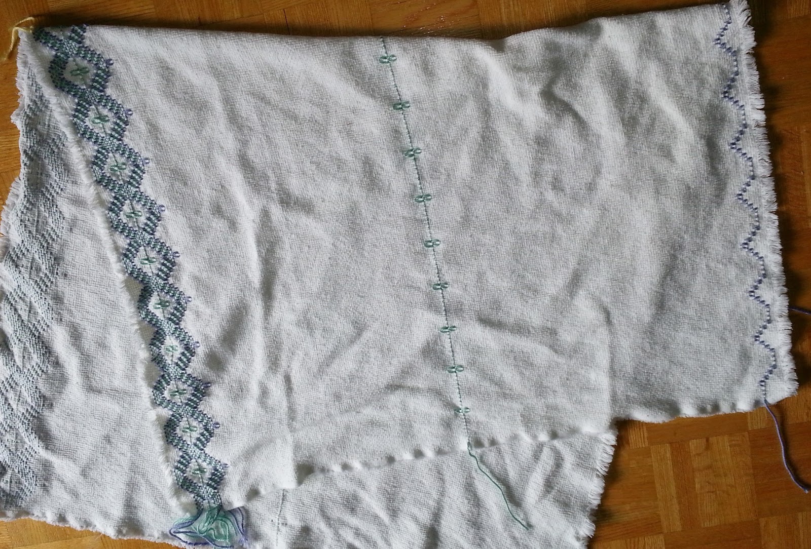 Swedish Weaving Club Lap Afghan