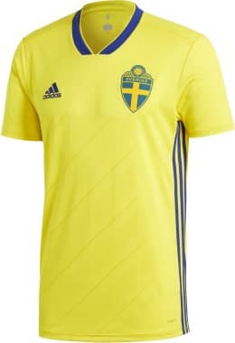 スウェーデン代表 2018 ユニフォーム-ロシアワールドカップ-ホーム