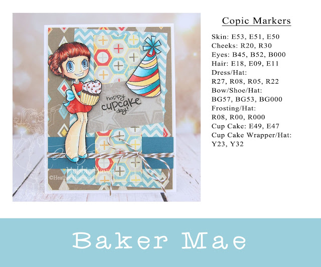 Heather's Hobbie Haven - Baker Mae Card Kit