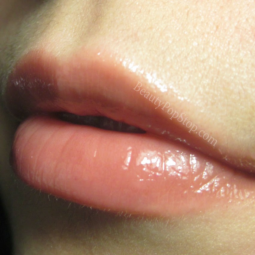 red apple lipstick fuzzy naval lip gloss swatch and review