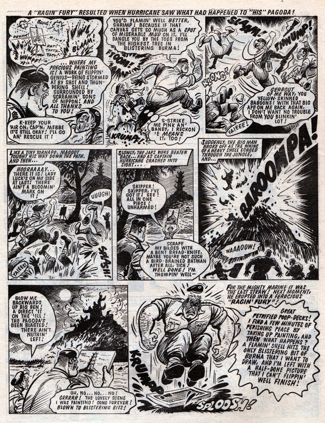 BLIMEY! The Blog of British Comics: Captain Hurricane arrives!