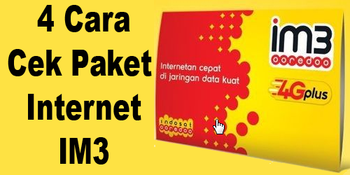 4 Cara Cek Sisa Kuota Paket Internet IM3 Ooredoo - NEWBIE CODE NEWS 4 Cara Cek Sisa Kuota Paket Internet IM3 Ooredoo - NEWBIE CODE NEWS