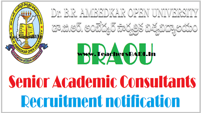 BRAOU Senior Academic Consultants, Senior Consultants, Academic Consultants, Consultants BRAOU Senior Academic Consultants, Senior Consultants, Academic Consultants, Consultants
