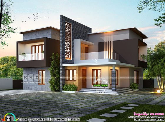 Awesome ultra modern contemporary house 2356 sq-ft Awesome ultra modern contemporary house 2356 sq-ft