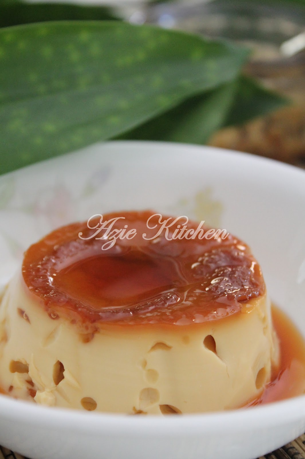Puding Karamel Nur Qaseh Azie Kitchen