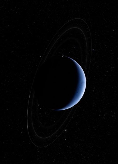 Voyager - Neptune 25 août 1989 - Nasa
