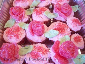 Gumdrop Flower Cupcakes 