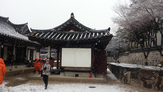 « Seoul. Village of Namsan-gol Traditional House. »