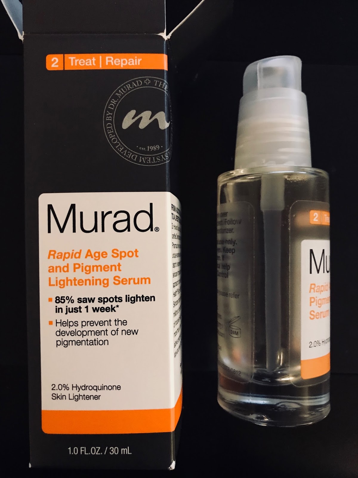 Murad Age Spot And Pigment Lightening Gel Murad Rapid Age Spot and Pigment Lightening Serum | Up on the ladder