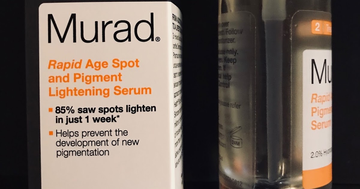 Murad Age Spot And Pigment Lightening Gel Murad Rapid Age Spot and Pigment Lightening Serum | Up on the ladder