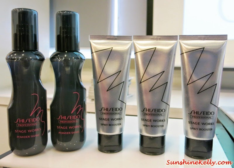 Shiseido Professional, Color Me Knot, Spring Summer 2014 Hairstyle Trend, haircare, hairstyle, Stage Works, Powder Shake, Spiky Booster