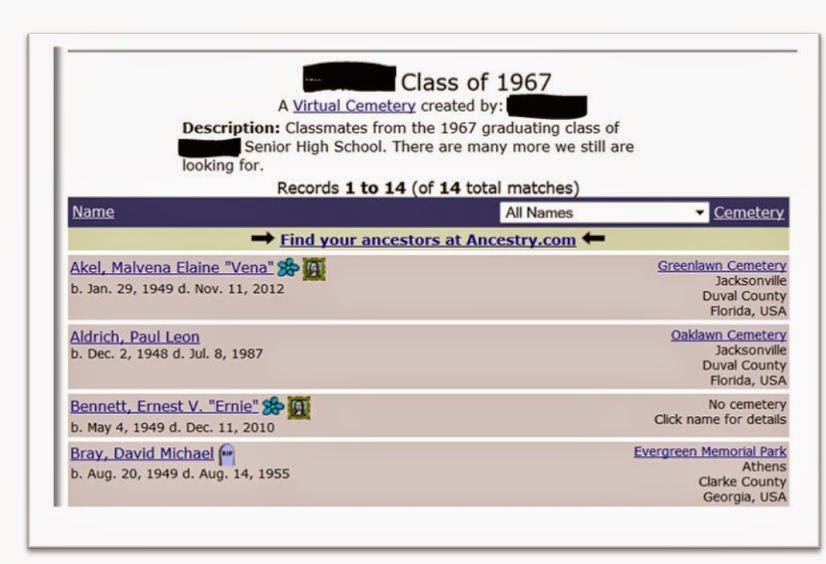 Hamilton County Genealogical Society Virtual Cemeteries on Find A Grave