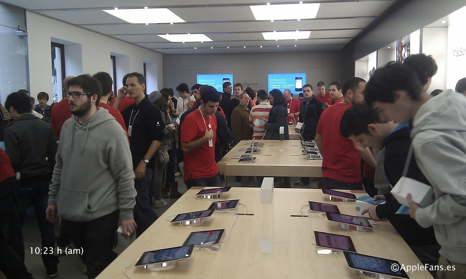 Resumen y experiencias Apertura Apple Store Valencia