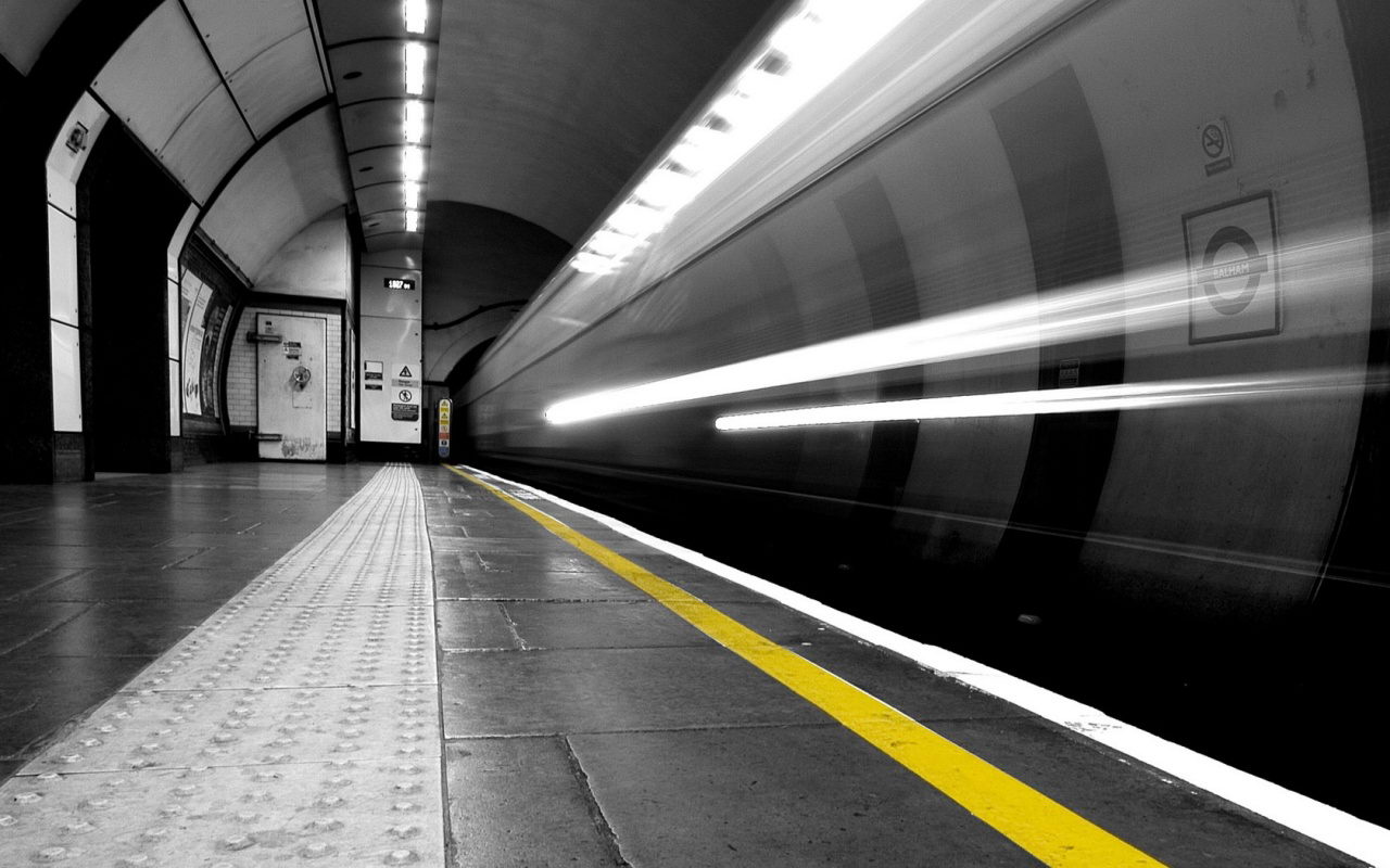 train tracks extreme beautiful high quality wallpapers digital tunnel