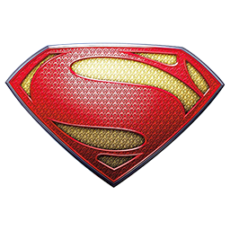 logo superman 3d