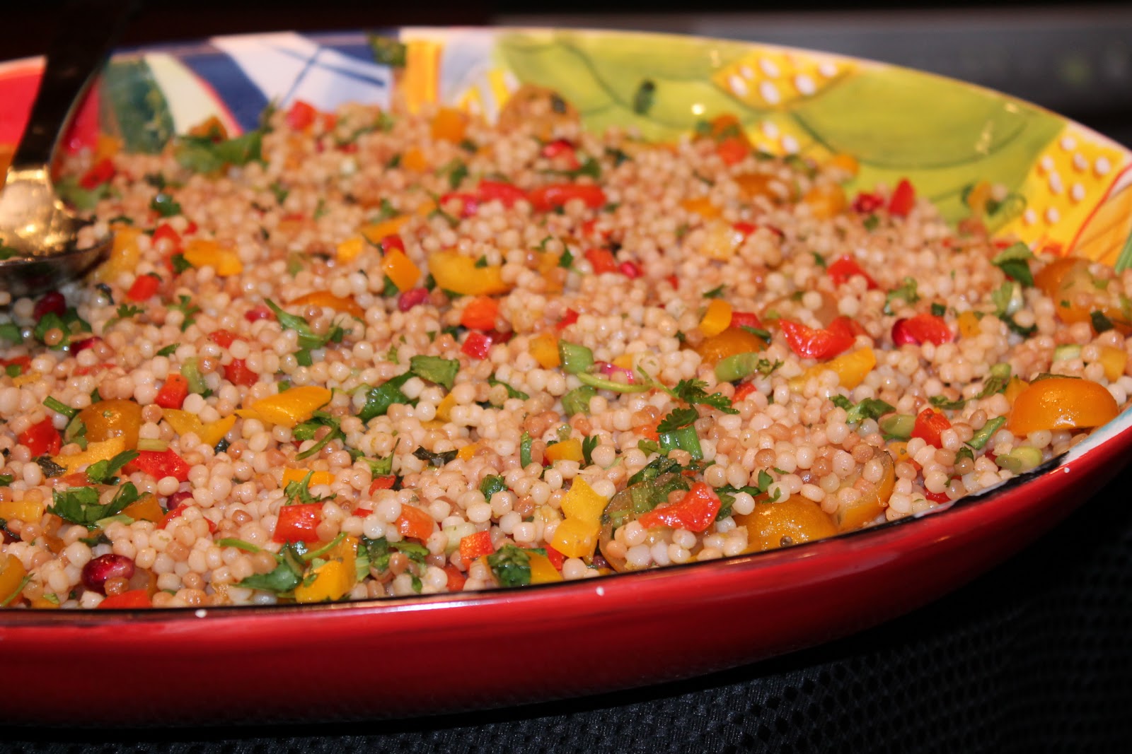 Sumee's Culinary Bites Pearl Couscous Salad