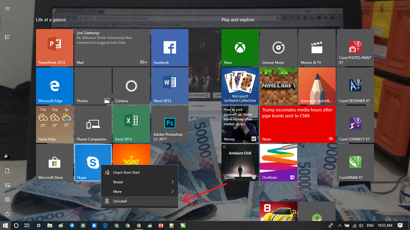 Cara Uninstall Aplikasi dan Software di Windows 10 Terbaru - Tutorial