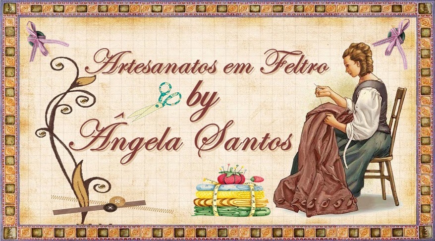 Artesanatos em feltro by Ângela Santos
