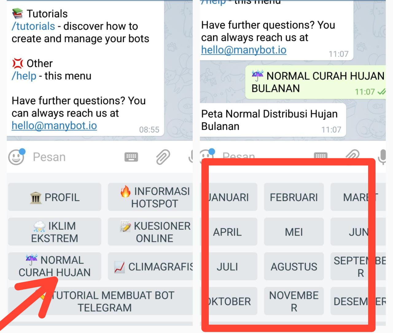 Cara Membuat Bot Telegram Untuk Publikasi Informasi Cuaca Dan Iklim Bagian Kedua