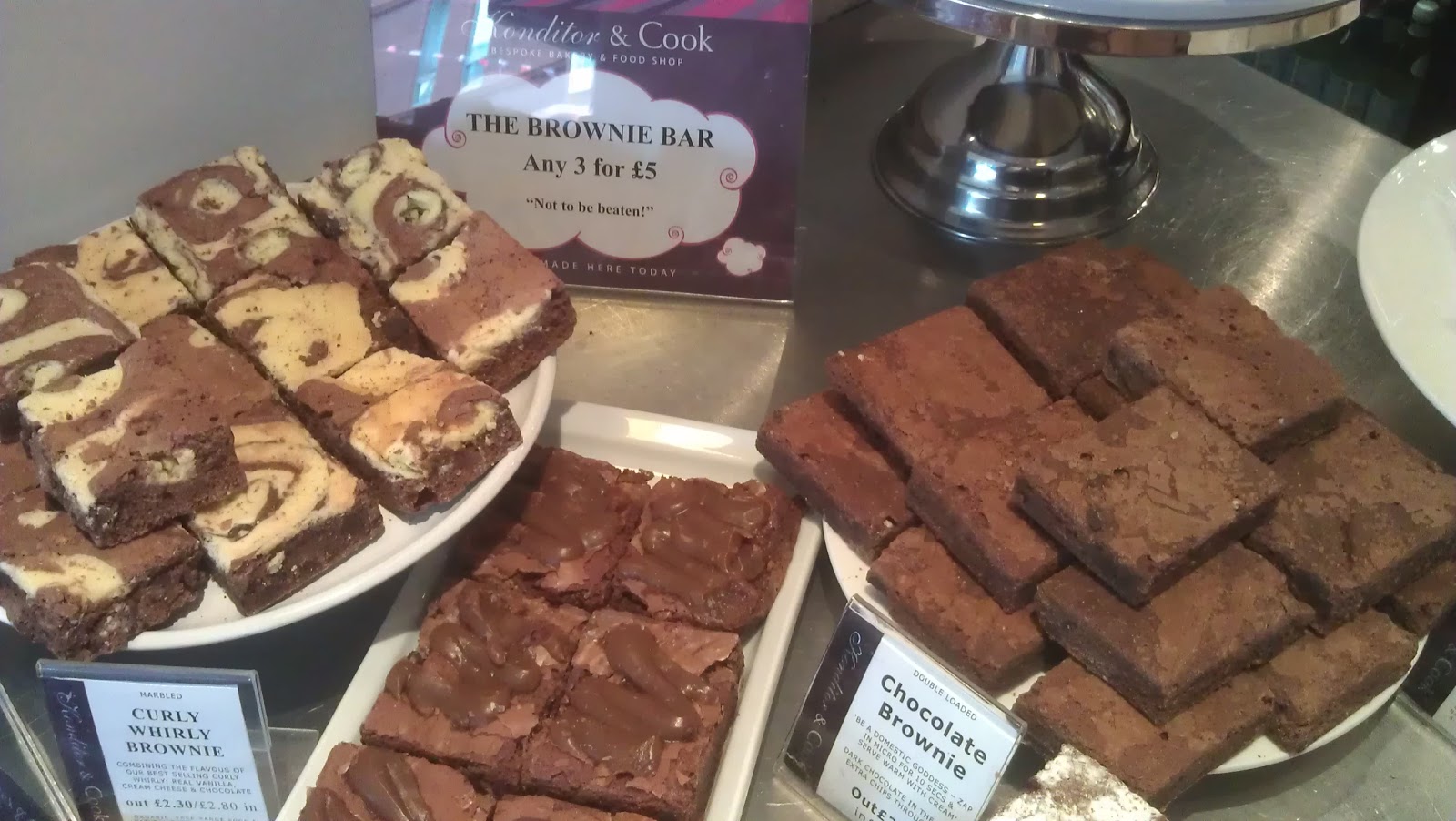 Nice Information nice pictures about UK Cafes Shop The Brownie Bar
