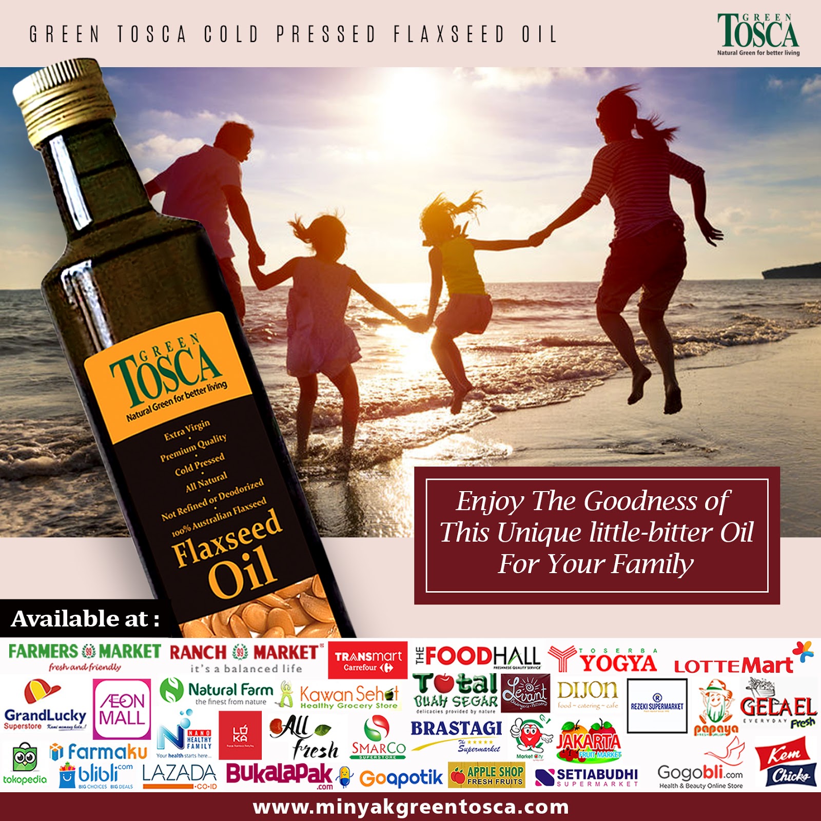 Mengapa Cold Pressed Flaxseed Oil Memiliki Rasa Pahit ? Minyak Cold