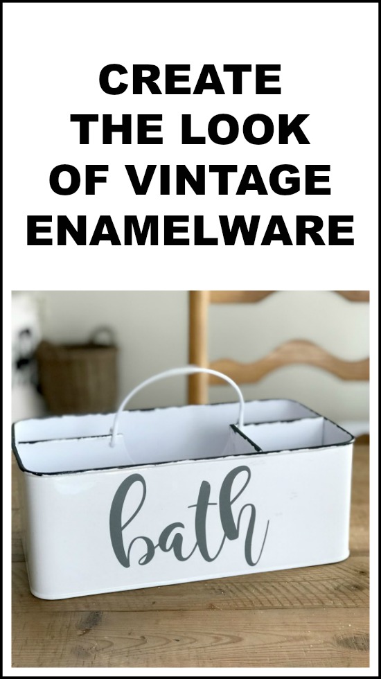 Creating Enamelware Bathroom Storage Homeroad