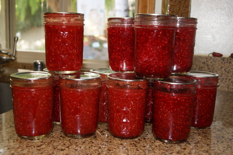 Canarella Raspberry Jam and Raspberry Apricot Jam