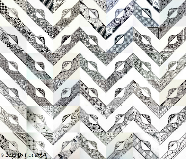 LonettA_Tangle-Mosaic-Project #13_2018_Mosaik4
