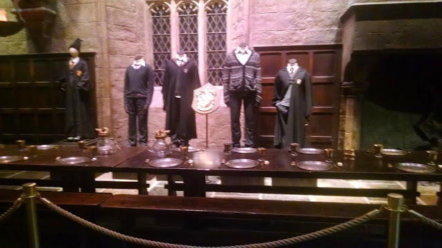 Costumes from the Harry Potter Set at the Warner Bros. London Studio Tour