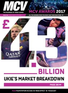 MCV The Business of Video Games 912 - 17 March 2017 | ISSN 1469-4832 | CBR 96 dpi | Mensile | Professionisti | Tecnologia | Videogiochi
MCV is the leading trade news and community magazine for all professionals working within the UK and international video games market. It reaches everyone from store manager to CEO, covering the entire industry. MCV is published by NewBay Media, which specialises in entertainment, leisure and technology markets.
