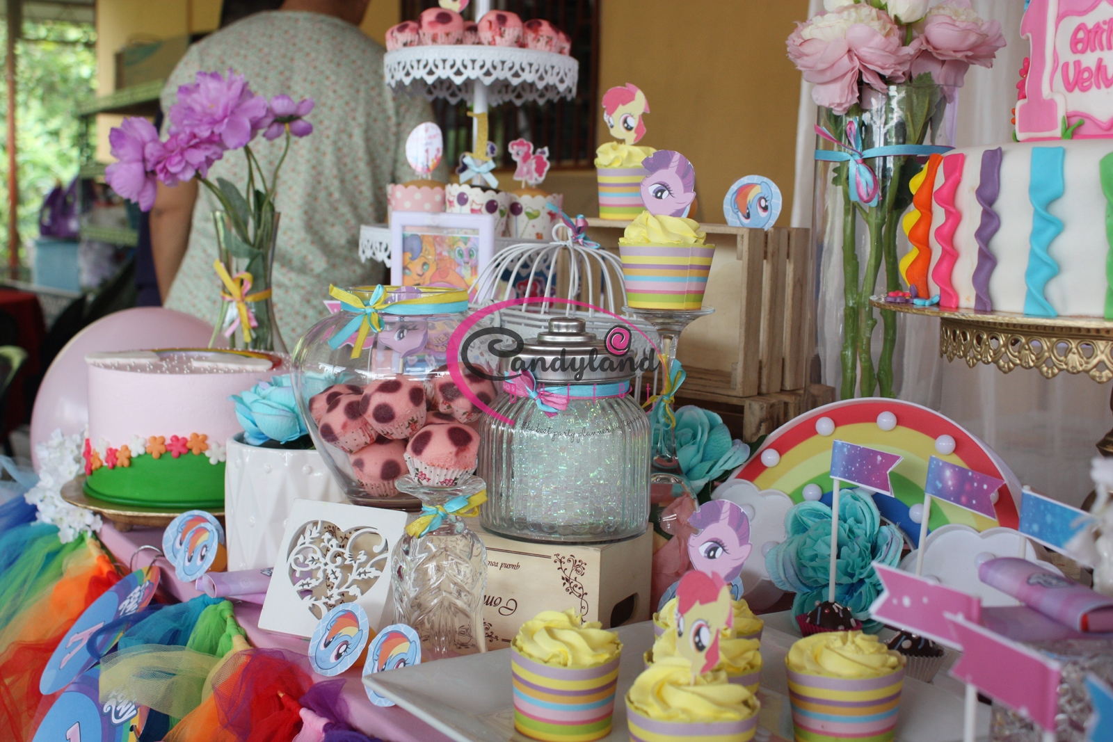 Candyland Buffet My Little Pony Birthday Theme