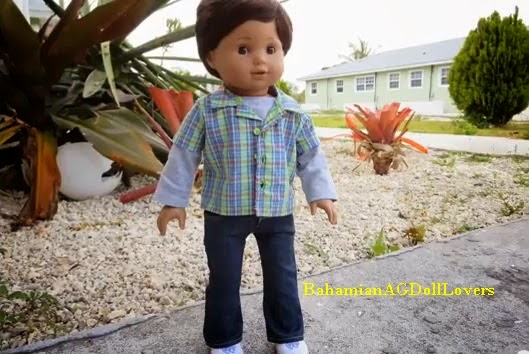 custom american boy doll
