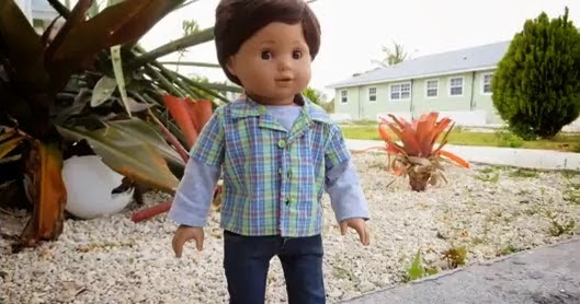 custom american boy doll