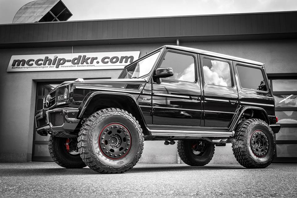 Mercedes-Benz G63 AMG on 6x6 Wheels | BENZTUNING