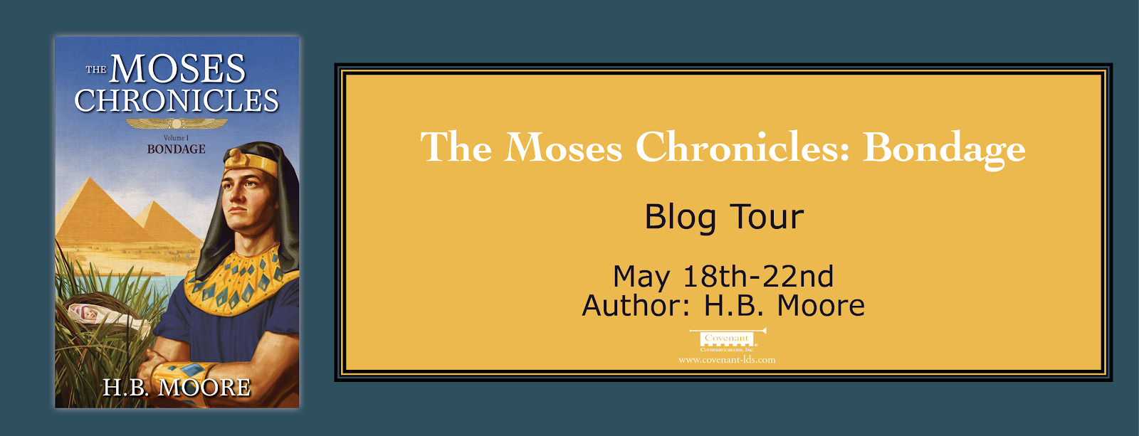 Heidi Reads... Review & Giveaway! The Moses Chronicles Bondage by H.B. Moore