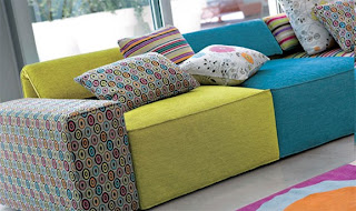 Fancy Home Decor Colorful Sofa Set Design Za Kisasa