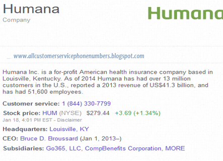 Humana PPO Toll Free Customer Service Phone Number | Customer Service Phone Number
