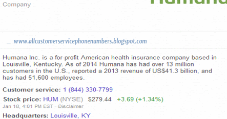 humana ppo toll free customer service phone number humana customer service