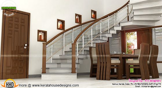 Dining and staircase
