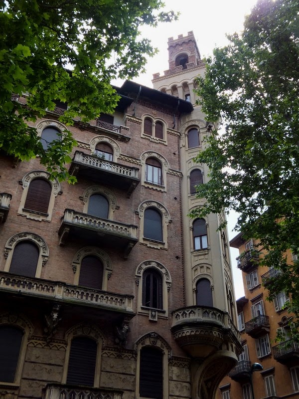 Turin Italie art nouveau Liberty corso francia casa della vittoria