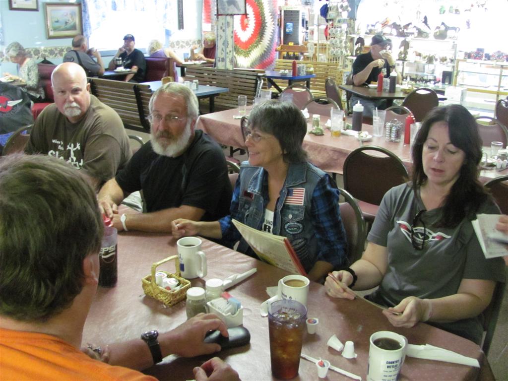 Skid and Sandy On The Road Maggie Valley Kickstand Lodge, Deal's Gap