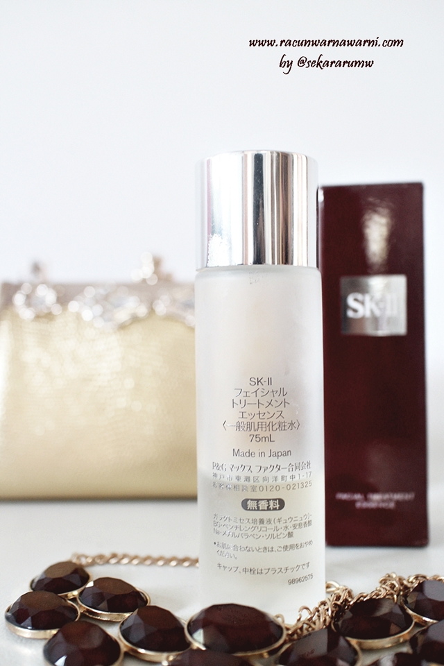 Review Sk Ii Facial Treatment Essence Miracle Water Racun Warna Warni