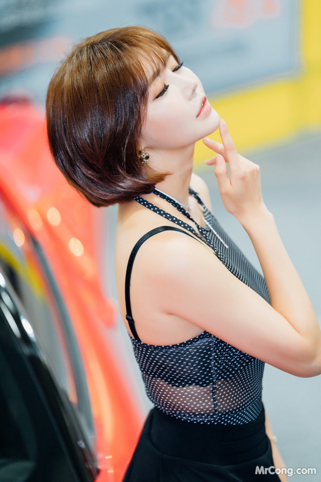 Han Ga Eun's beauty at the 2017 Seoul Auto Salon exhibition (223 photos)