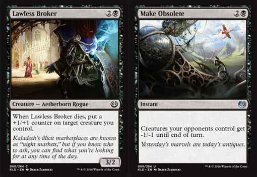 magic the gathering adventures kaladesh set review black