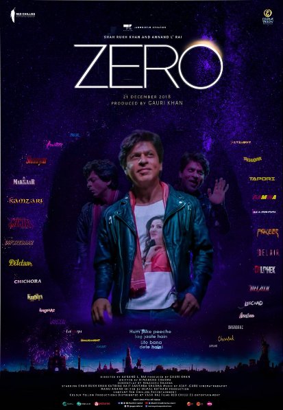 Shah Rukh Khan, Katrina Kaid and Anushka Sharma film Zero Crosses 59.07 Crore Mark, 7th Highest-Grossing Opening Weekends of 2018