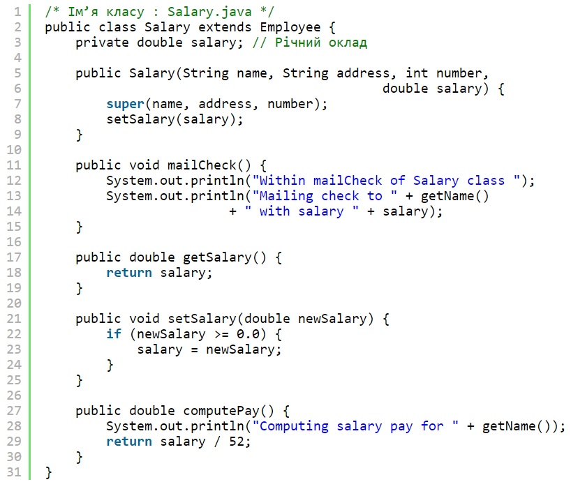 Абстракція(Abstraction) в Java. Java Junior. Перші кроки.