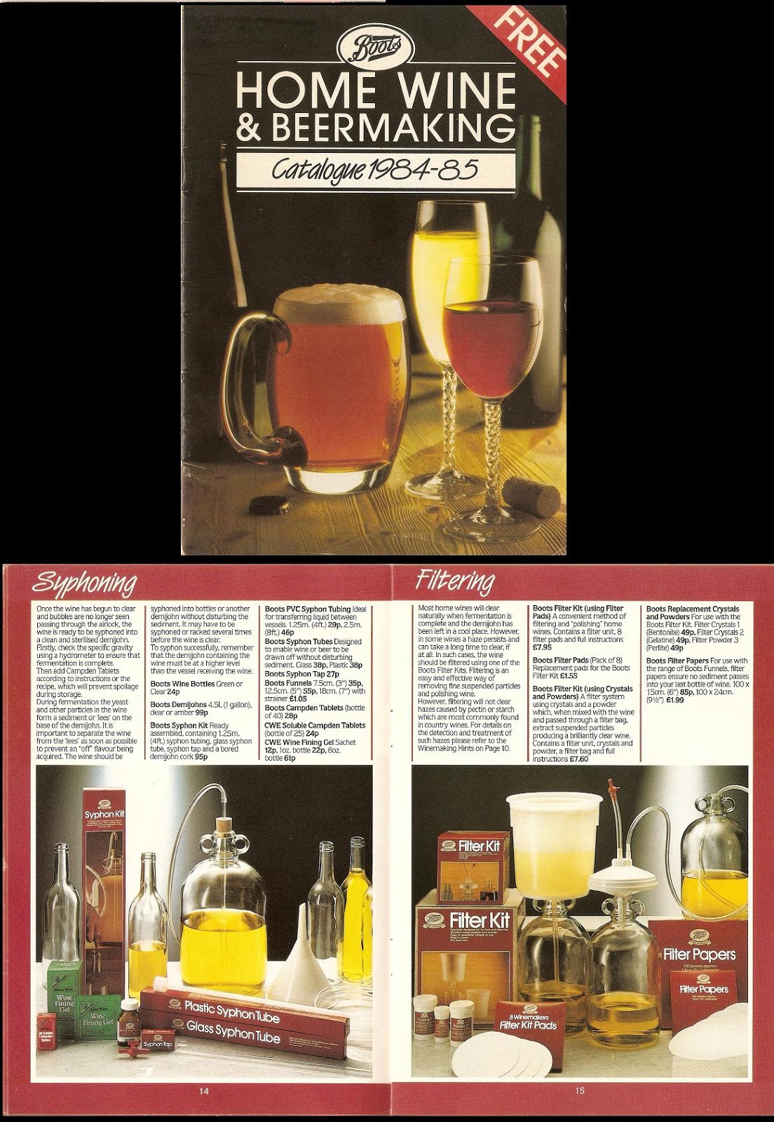 '80s Actual Home Beer And Wine Making In The 1980s