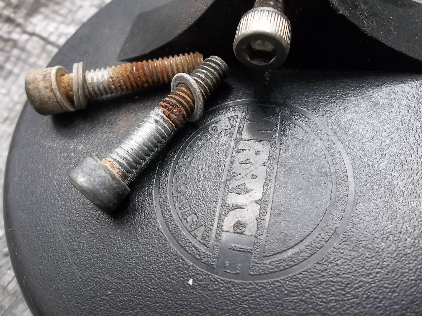 Utility Cycling Technology Mirrors and Stainless Steel Bolts!